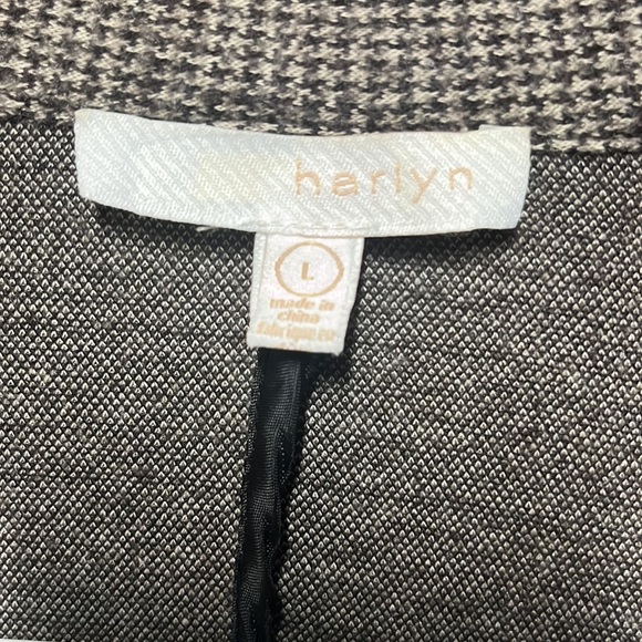 Harlyn Graham Anthropologie Longline Plaid Blazer Women’s L - Picture 3 of 5